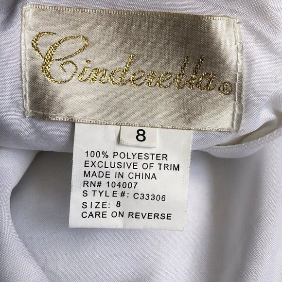 Cinderella Brand Girl's Dress Flower Girl size 8 - Picture 9 of 9